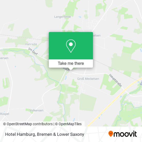 Hotel Hamburg map