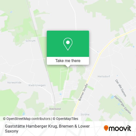 Gaststätte Hamberger Krug map