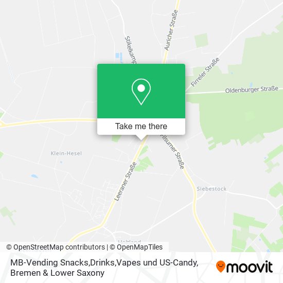 MB-Vending Snacks,Drinks,Vapes und US-Candy map