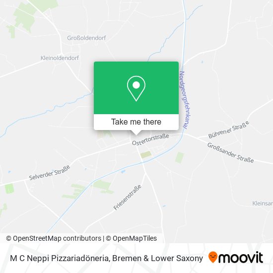 M C Neppi Pizzariadöneria map