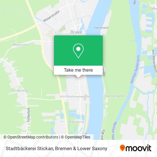 Stadtbäckerei Stickan map