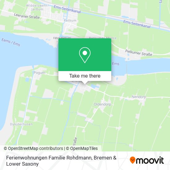 Ferienwohnungen Familie Rohdmann map
