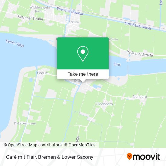 Café mit Flair map
