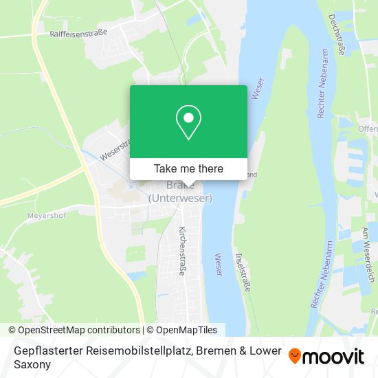 Gepflasterter Reisemobilstellplatz map