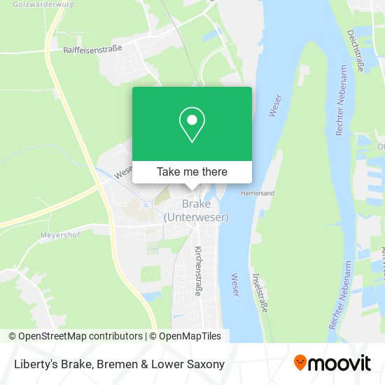 Liberty's Brake map