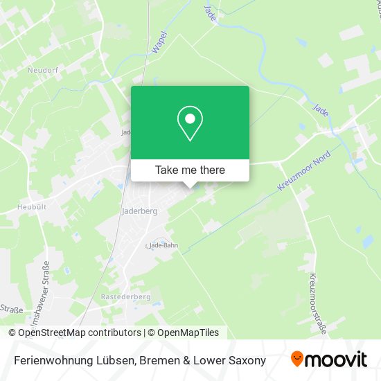 Ferienwohnung Lübsen map