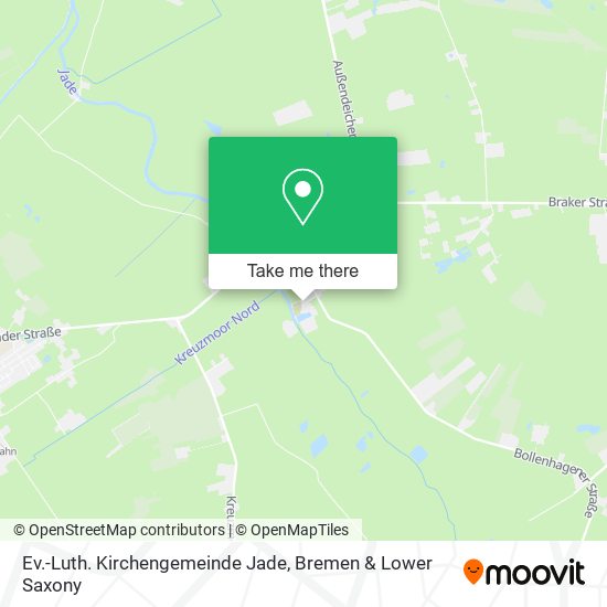 Ev.-Luth. Kirchengemeinde Jade map
