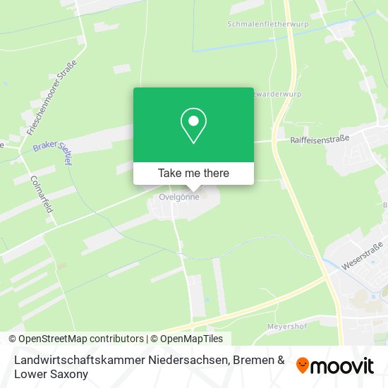 Landwirtschaftskammer Niedersachsen map