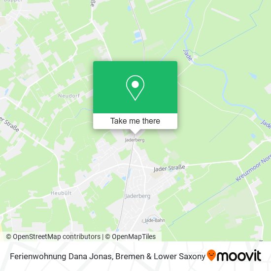 Ferienwohnung Dana Jonas map