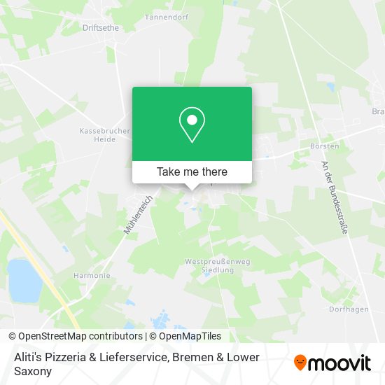 Aliti's Pizzeria & Lieferservice map