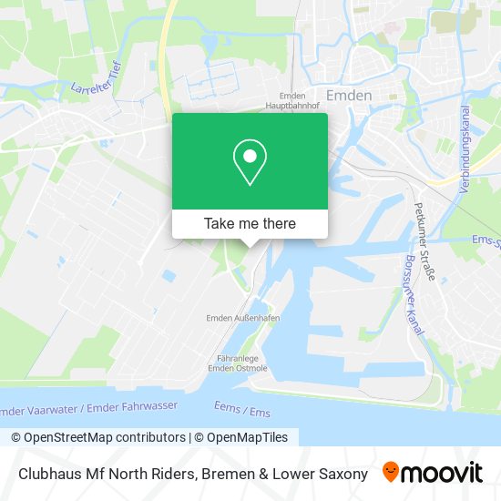 Clubhaus Mf North Riders map
