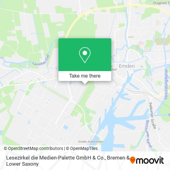 Lesezirkel die Medien-Palette GmbH & Co. map