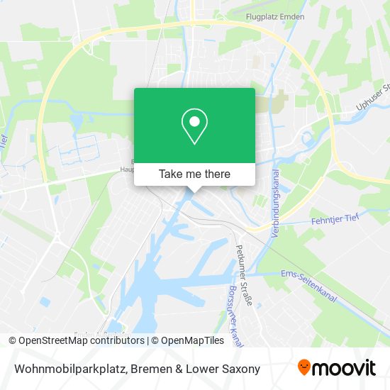 Wohnmobilparkplatz map