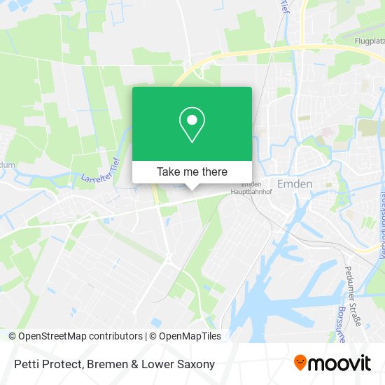 Petti Protect map