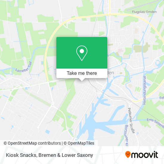 Kiosk Snacks map