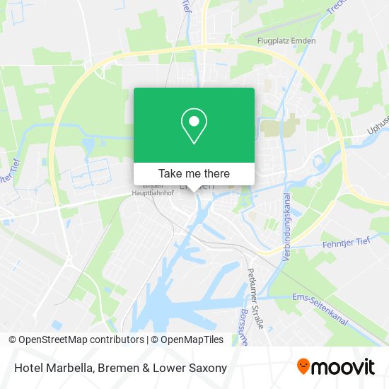 Hotel Marbella map