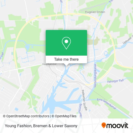 Young Fashion map