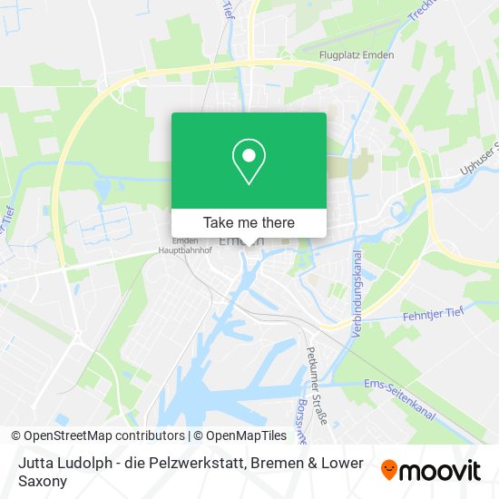 Jutta Ludolph - die Pelzwerkstatt map