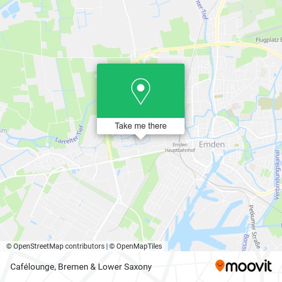 Cafélounge map