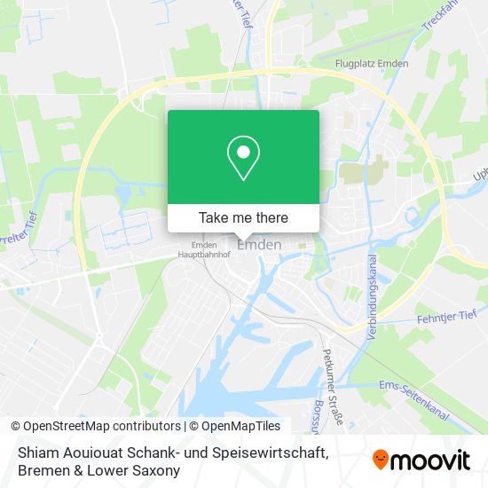 Shiam Aouiouat Schank- und Speisewirtschaft map