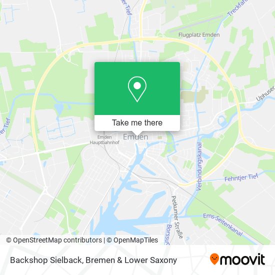 Backshop Sielback map