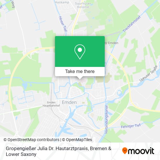 Gropengießer Julia Dr. Hautarztpraxis map