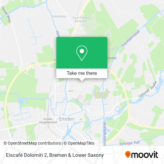 Eiscafé Dolomiti 2 map