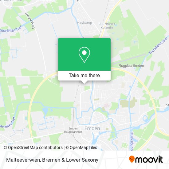 Malteeverwien map