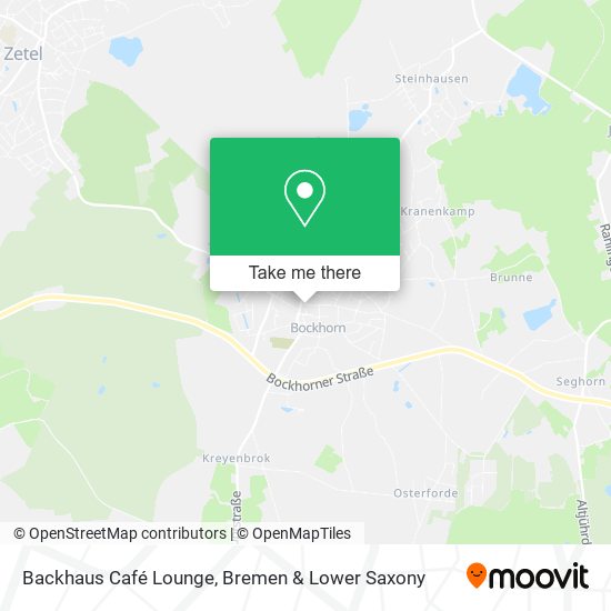 Backhaus Café Lounge map