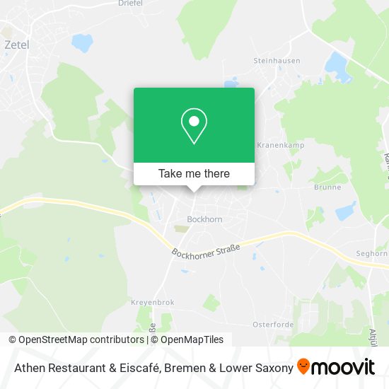 Athen Restaurant & Eiscafé map