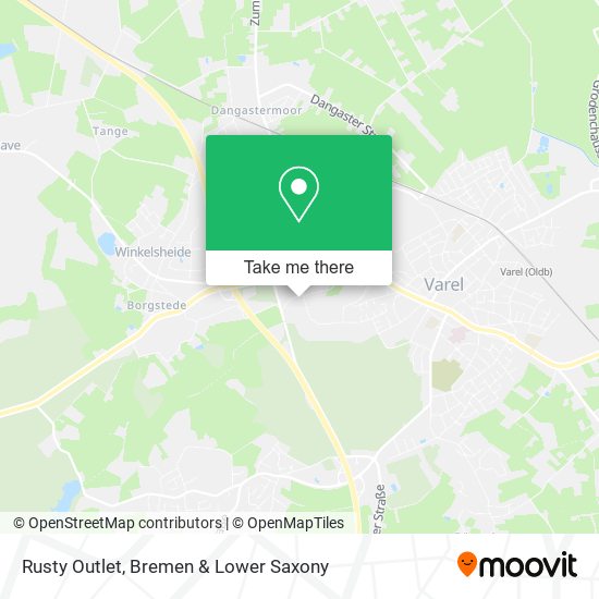Rusty Outlet map