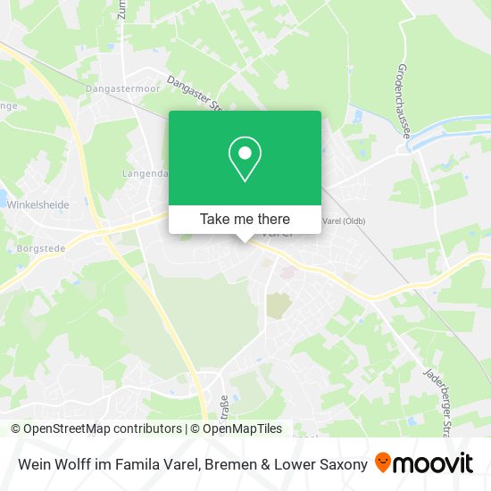 Wein Wolff im Famila Varel map
