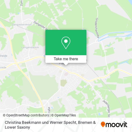 Christina Beekmann und Werner Specht map