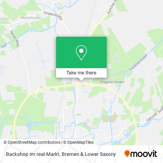 Backshop im real-Markt map
