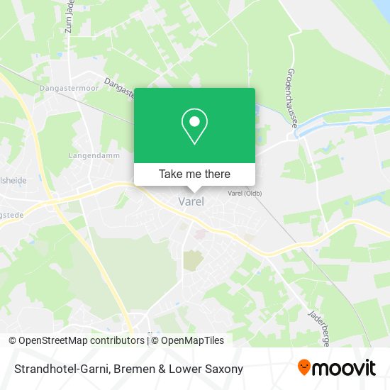 Strandhotel-Garni map