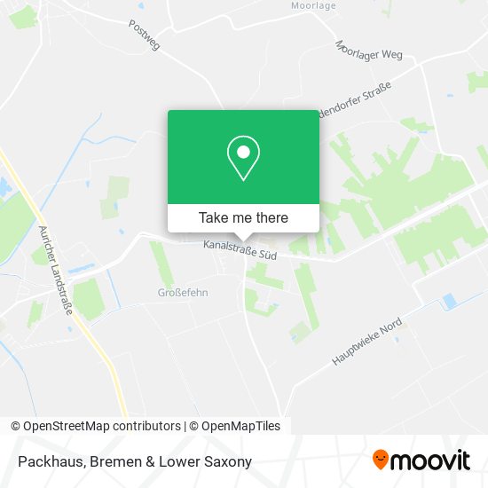 Packhaus map