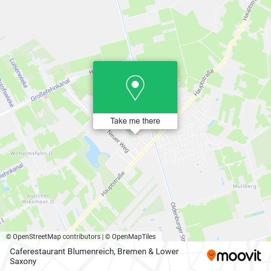 Caferestaurant Blumenreich map