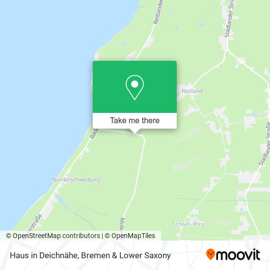 Haus in Deichnähe map