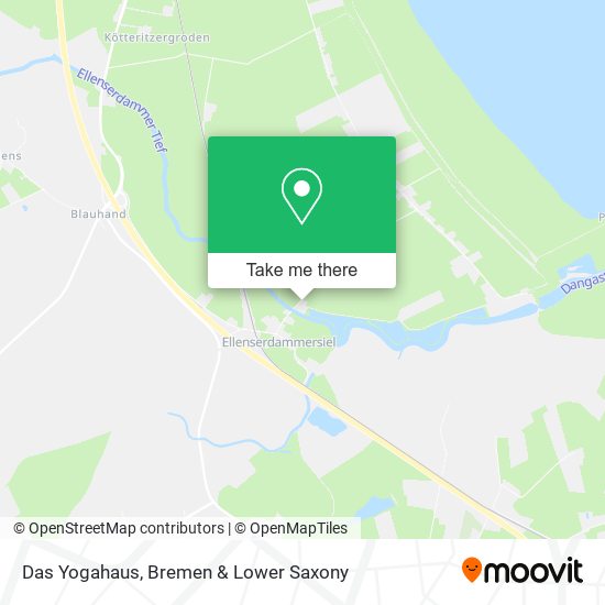 Das Yogahaus map