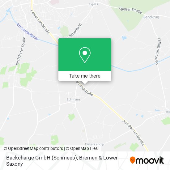 Backcharge GmbH (Schmees) map