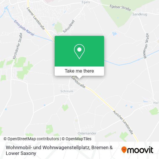 Wohnmobil- und Wohnwagenstellplatz map