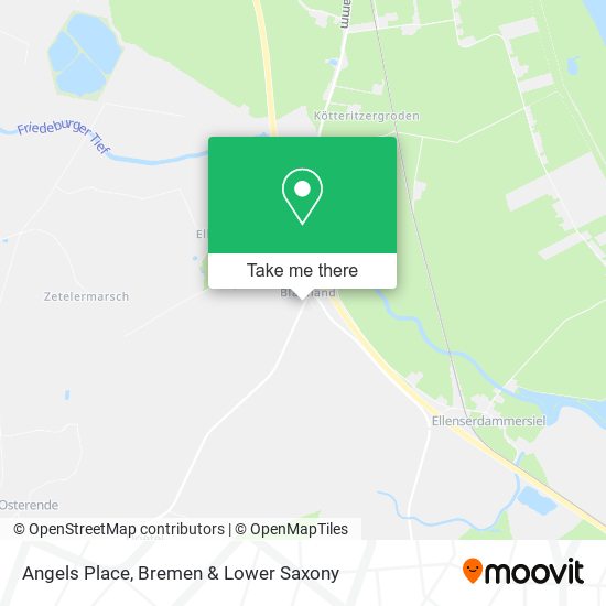 Angels Place map