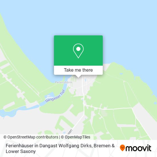 Ferienhäuser in Dangast Wolfgang Dirks map