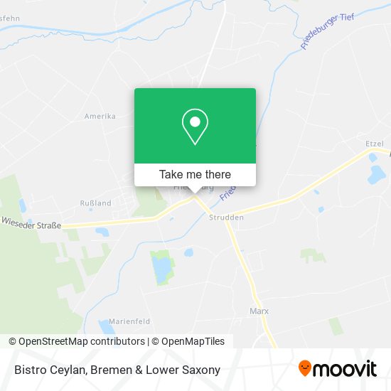 Bistro Ceylan map