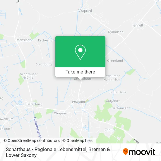 Карта Schatthaus - Regionale Lebensmittel