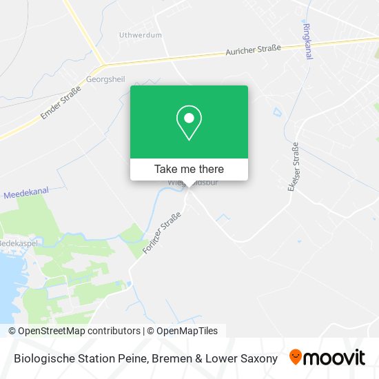 Biologische Station Peine map