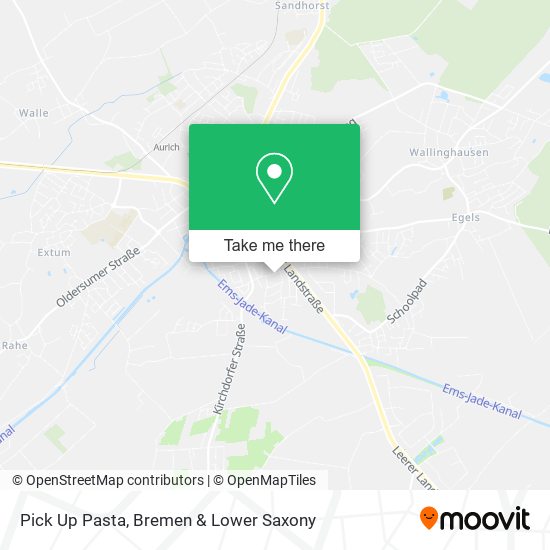 Pick Up Pasta map