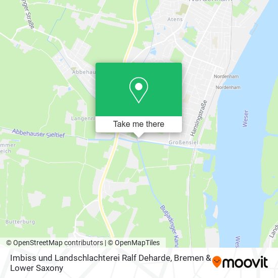 Imbiss und Landschlachterei Ralf Deharde map