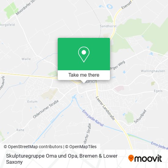 Skulpturegruppe Oma und Opa map