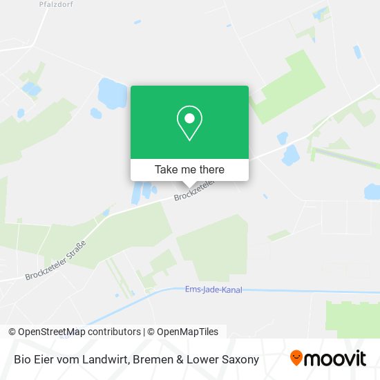 Bio Eier vom Landwirt map